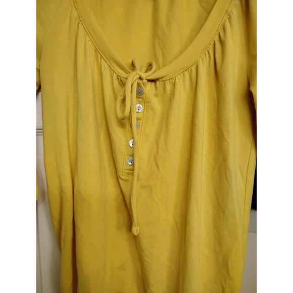 Mossimo Supply Company Women's Baby Doll Y2K BOHO Top V Neck XS - Picture 3 of 4